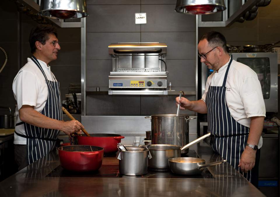 Jérôme, second de cuisine chez Gill